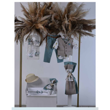 Σετ βάπτισης παγκάκι με αερόστατο ΣΕΤ ΒΑΠΤΙΣΗΣ ΑΓΟΡΙ